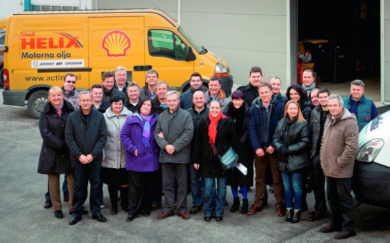 Actinia beliefert seit über 20 Jahren Slowenien mit Shell-Schmierstoffen.