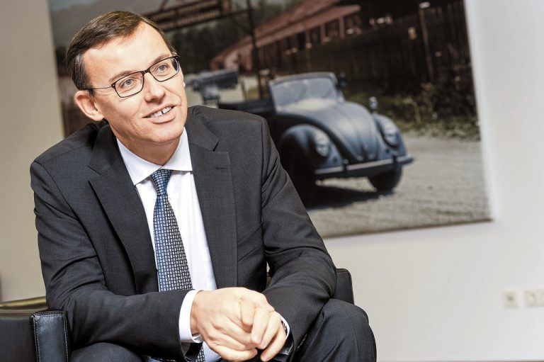Alain Favey, Sprecher der Geschäftsführer Porsche Holding Salzburg, freut sich über eine erfolgreiche Geschäftsentwicklung. Foto: Werk