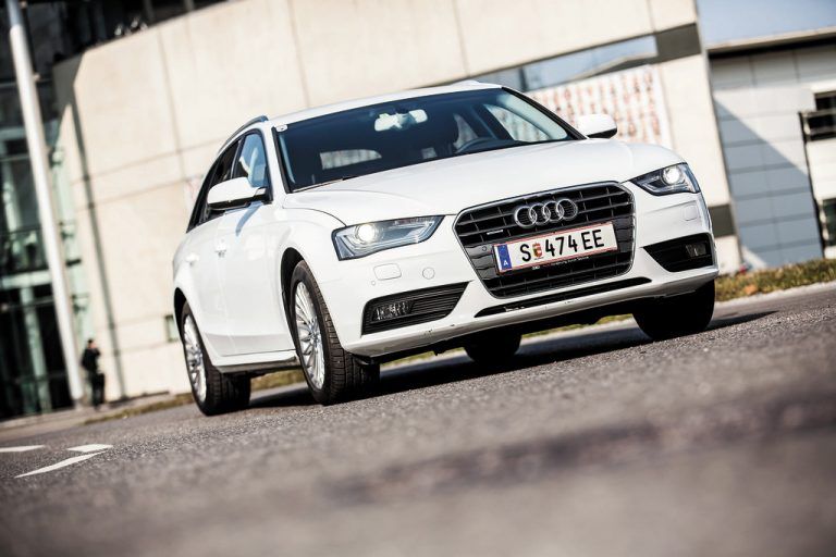 Allrad, Diesel und Kombi: Der Audi A4 Avant erfüllt, was viele Vorarlberger von einem Auto erwarten. Fotos: VN/Steurer