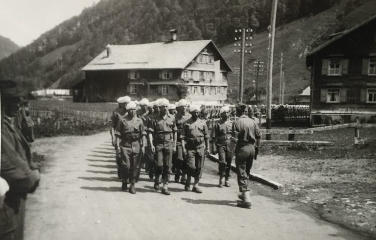 Am 8. Mai 1945 marschierten mit der 1. Französischen Armee auch marokkanische Soldaten in Mellau ein.  