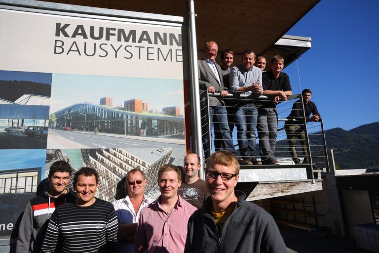 Anton Kaufmann und sein Team gehören zu jenen KMU, die sich vor dem Schritt über die Grenze nicht scheuen. Foto: VN/Hartinger