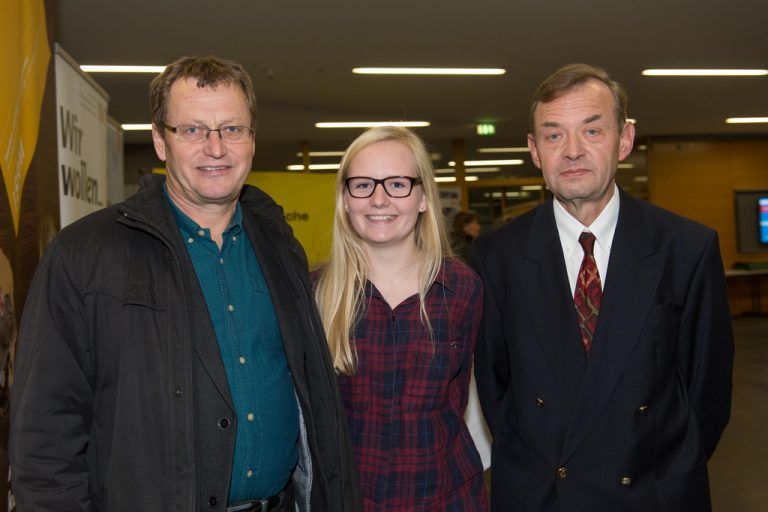 Armin Berchtold, Kerstin Berchtold, Hans Fritzenwallner (v. l.).