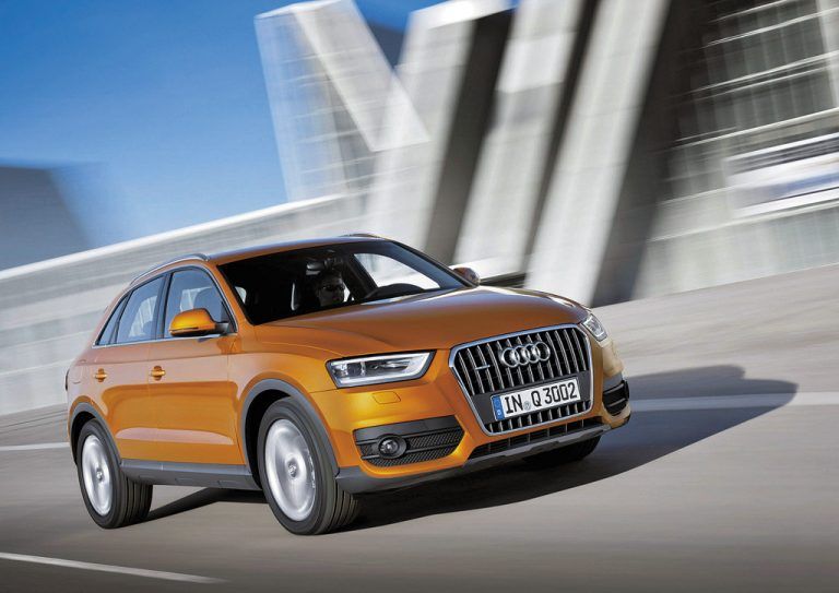 Audi Q3: Vorerst markiert er das untere Ende der Ingolstädter SUV-Familie. Voraussichtlich ab 2016 bekommt er einen kleine(re)n Bruder.
