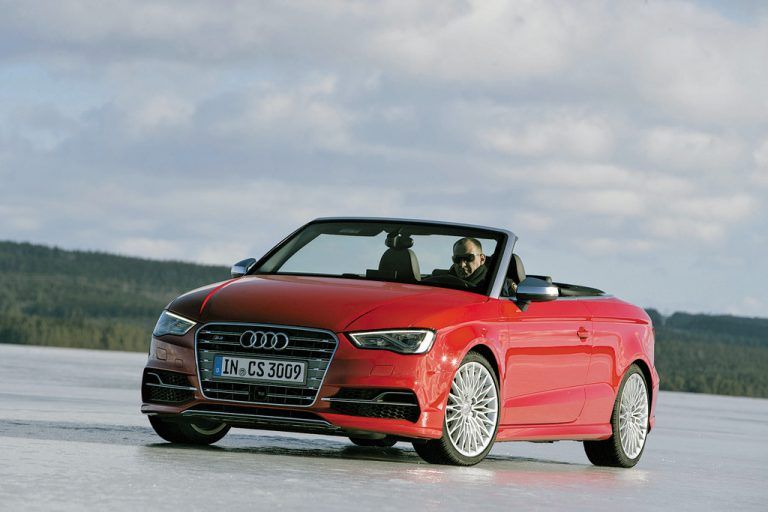 Audi S3 Cabrio: Kein anderer Hersteller bietet ein Kompakt-Cabrio mit Allradantrieb und 300 PS Leistung. Fotos: Werk