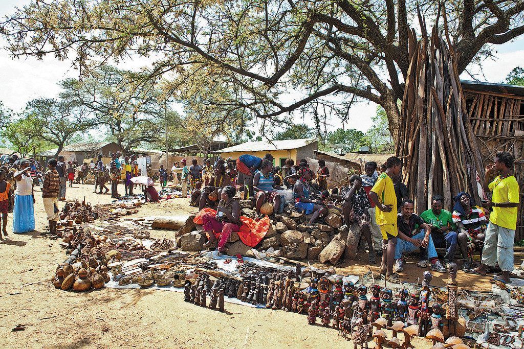 Markt: Handel und Handwerk