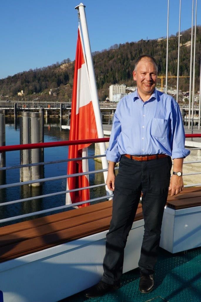 Auf Schiffen fühlt sich Christian Kaizler sehr wohl. Kaizler