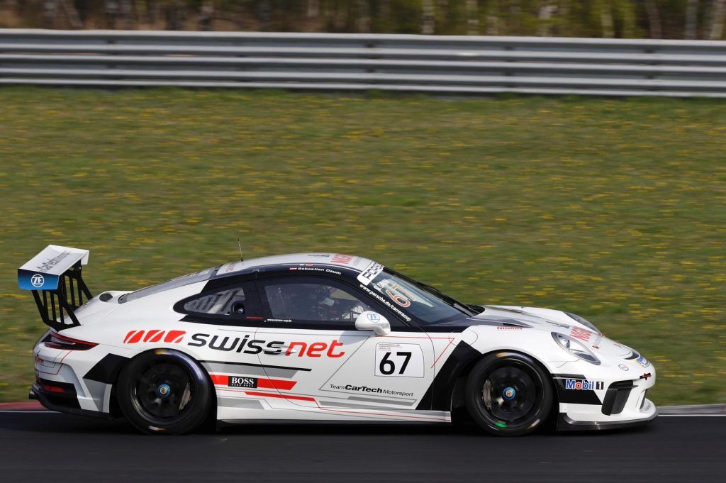 So verliefen die ersten Testtage von Porsche-Carrera-Cup-Fahrer Sebastian Daum