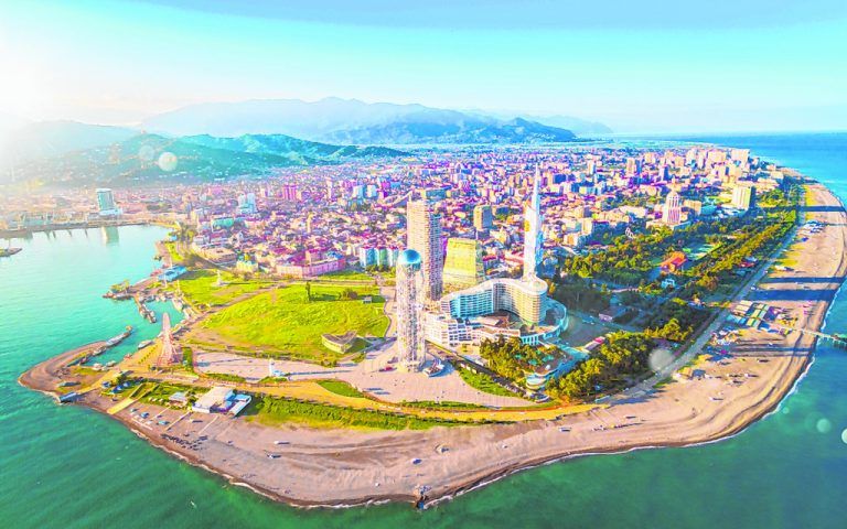 Batumi ist die Hauptstadt der autonomen georgischen Republik Adscharien.