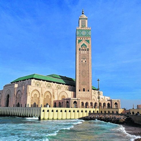 Die Moschee Hassan II