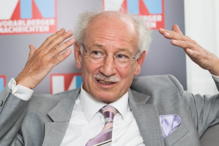 Bernd Marin war im Vorfeld der Veranstaltung der Jungen Wirtschaft zu Gast in der VN-Redaktion. Foto: VN/Steurer
