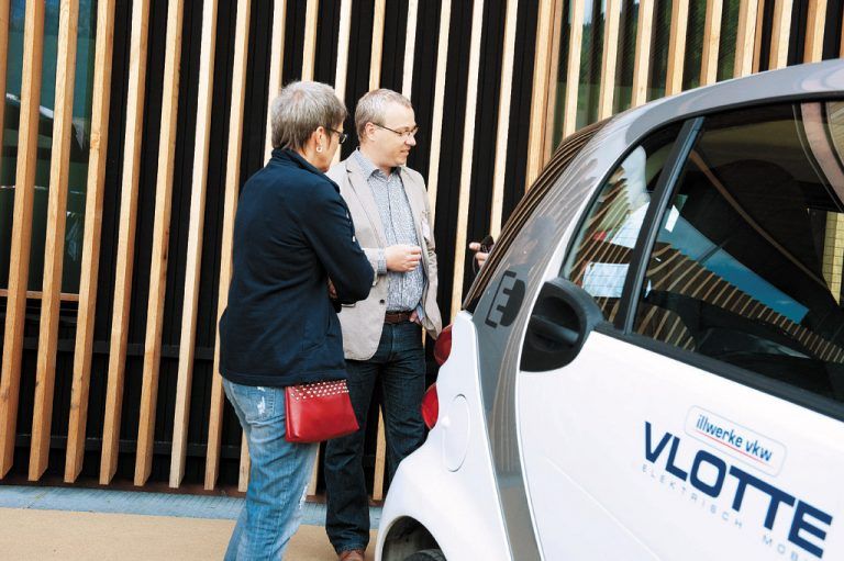 Besucher erfuhren auch das Neueste von der Vlotte.