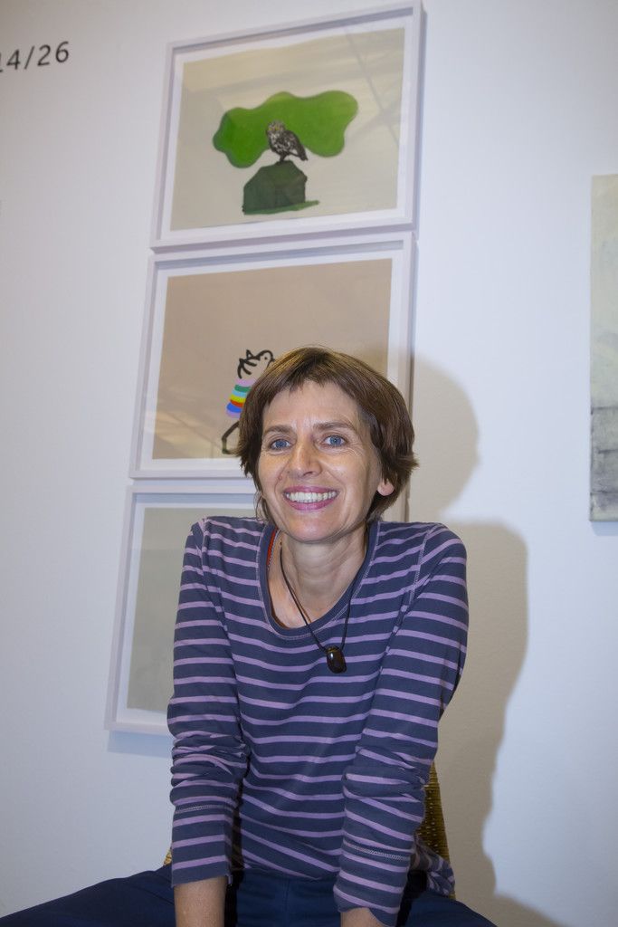 Cäcilia Falk ist in diesem Jahr „featARTistin“ auf der Kunstmesse art bodensee in Dornbirn. Foto: VN/Paulitsch