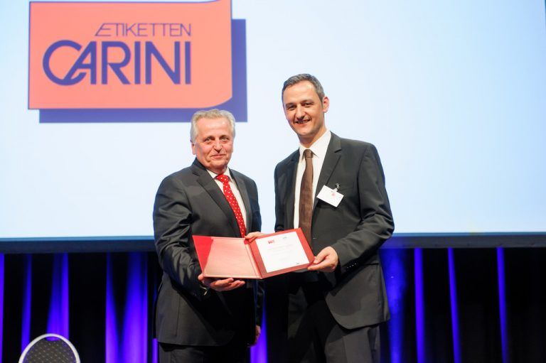 Carini-GF Edgar Sohm mit Sozialminister Rudolf Hundstorfer. GPTW