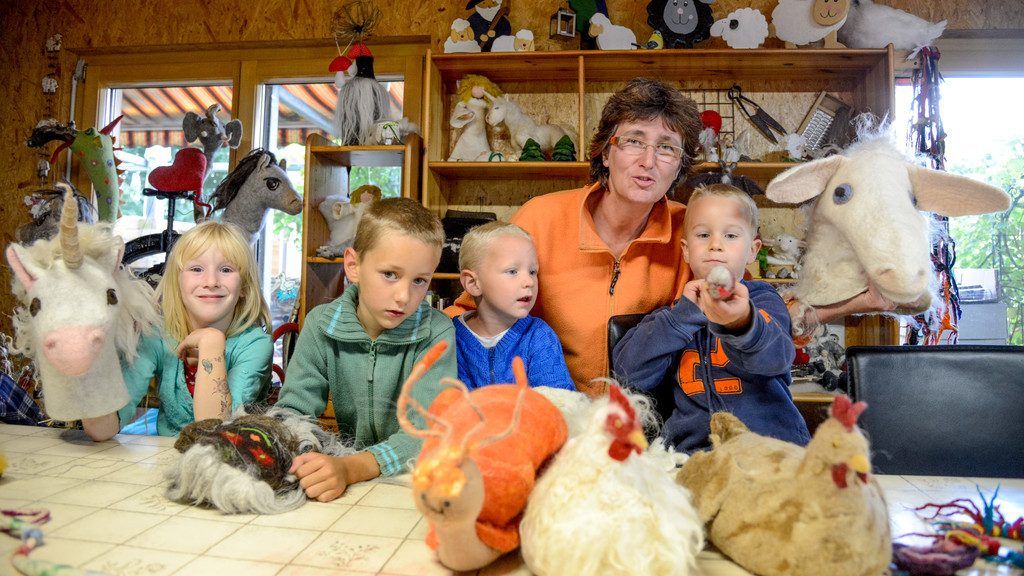 Kinderlachen als Lohn