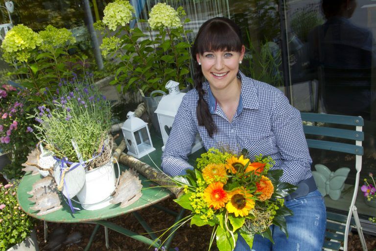 Chantal Hagen hat ein feines Gespür für Dekorationen. Fotos: VN/Paulitsch