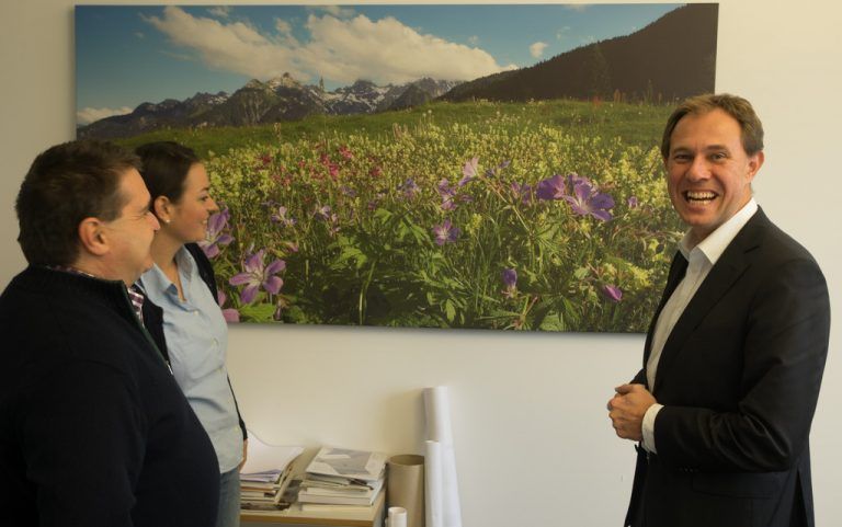 Christian Schützinger ist stolz auf das Tourismusland Vorarlberg.