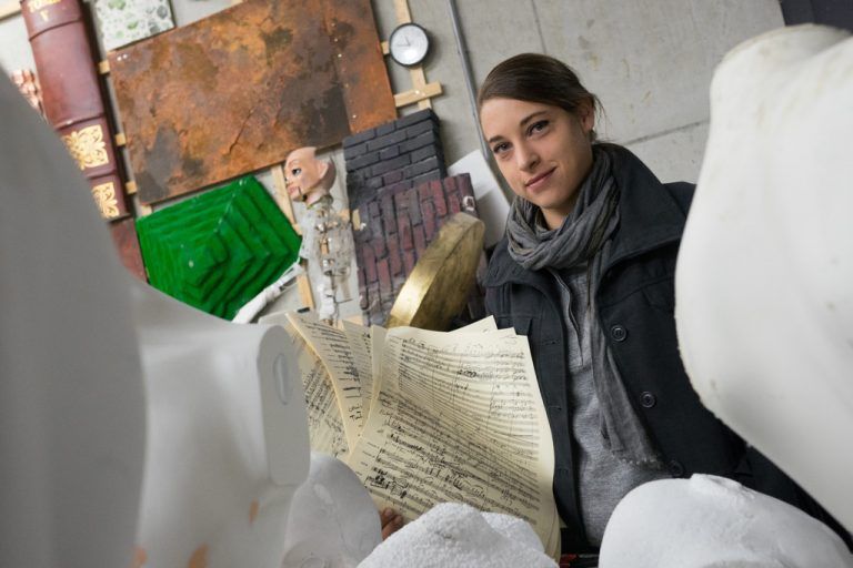Christina Steinböck ist als Bühnengestalterin bei den Bregenzer Festspielen tätig. Foto: VN/Hartinger