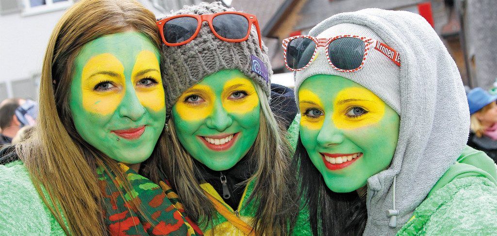 Buntes Faschingstreiben im Ländle