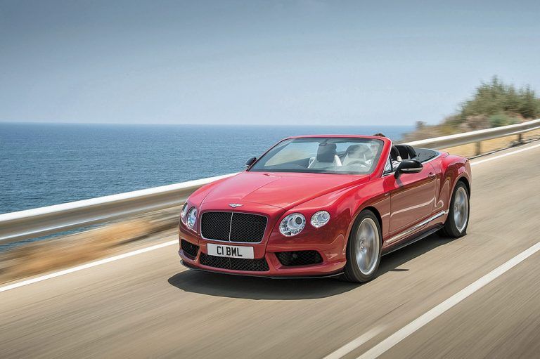 Coupé oder Convertible: Continental GT V8 S, 528 PS.