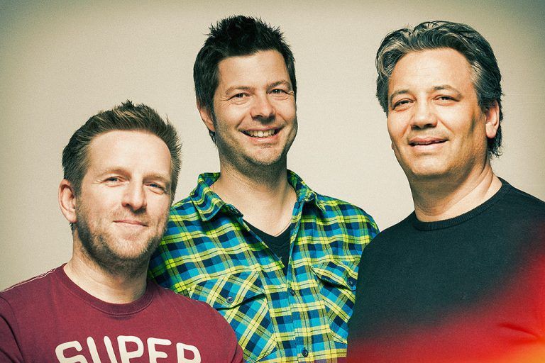 Crate-Gründer Bernd Dorn, Jodok Batlogg und Christian Lutz. crate.io