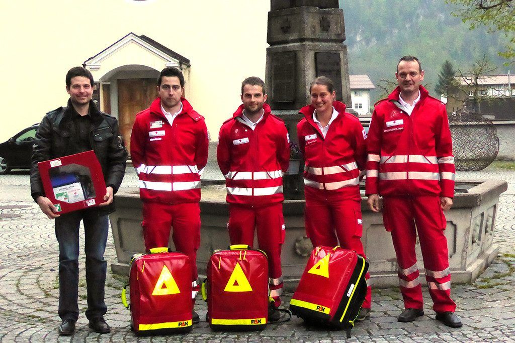 First-Responder-Team heuert in Schnepfau an