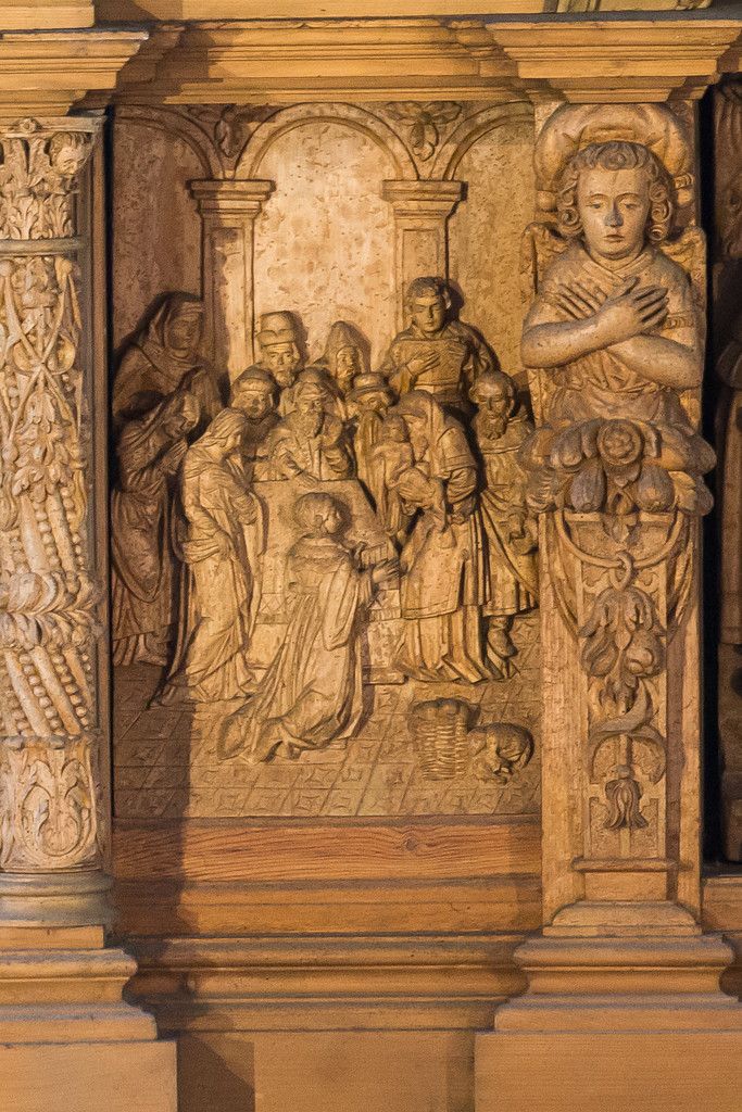 Darstellung im TempelDas Fest der Darstellung des Herrn wird vierzig Tage nach Weihnachten gefeiert. Jesu Eltern bringen den Erstgeborenen in Erinnerung an die Pessach-Nacht als Eigentum Gottes in den Tempel.