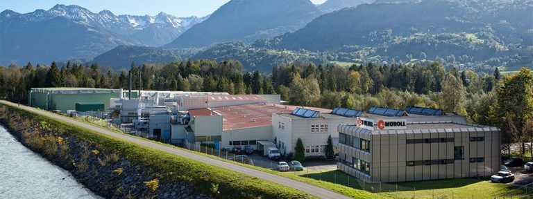 Das Betriebsgelände von Müroll an der Satteinser Straße in Frastanz soll erweitert werden. Fotos: VN/Hofmeister