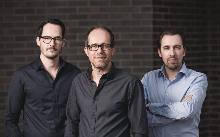 Das Führungs-Trio von „go biq“: Florian Salzmann, Sergej Kreibich und Manuel Berninger (v. l.).  Foto: go biq  