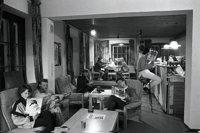Das Graf Hugo-Café damals . . .