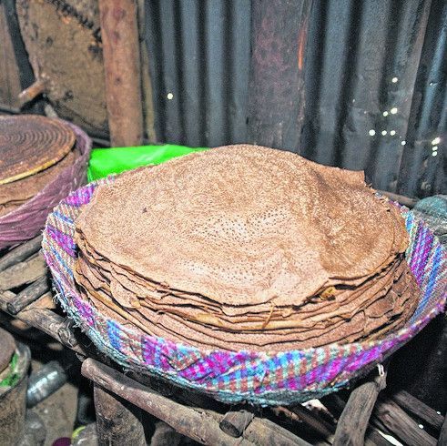 Injera: Bei jedem Essen mit dabei