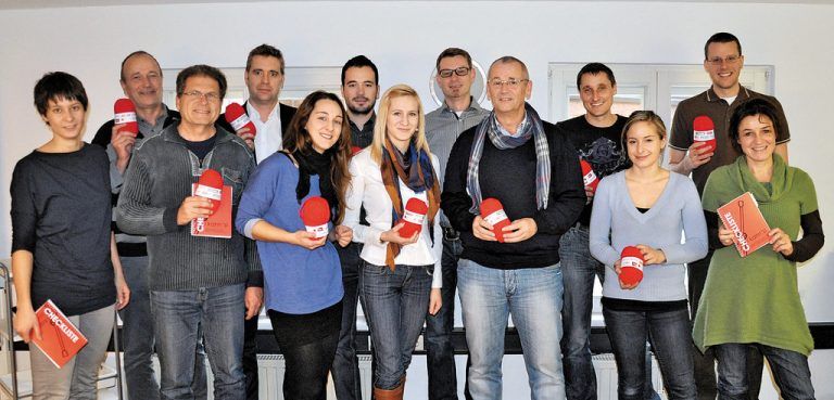 Das Projektteam von „I kann’s! I trau mer’s zu!“ setzt alles daran, um Mädchen für technische Berufe zu begeistern. FOTOS: AMAZONE/WKV