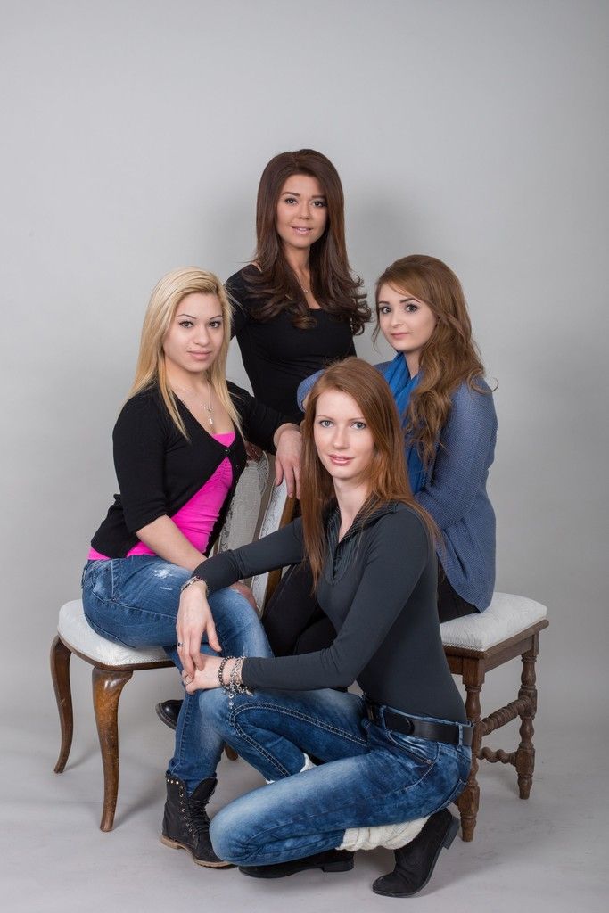 Das Quartett rund um Susanne Lampert (vorne) betreut die Kunden mit Herzlichkeit und Professionalität. Fotos: SP