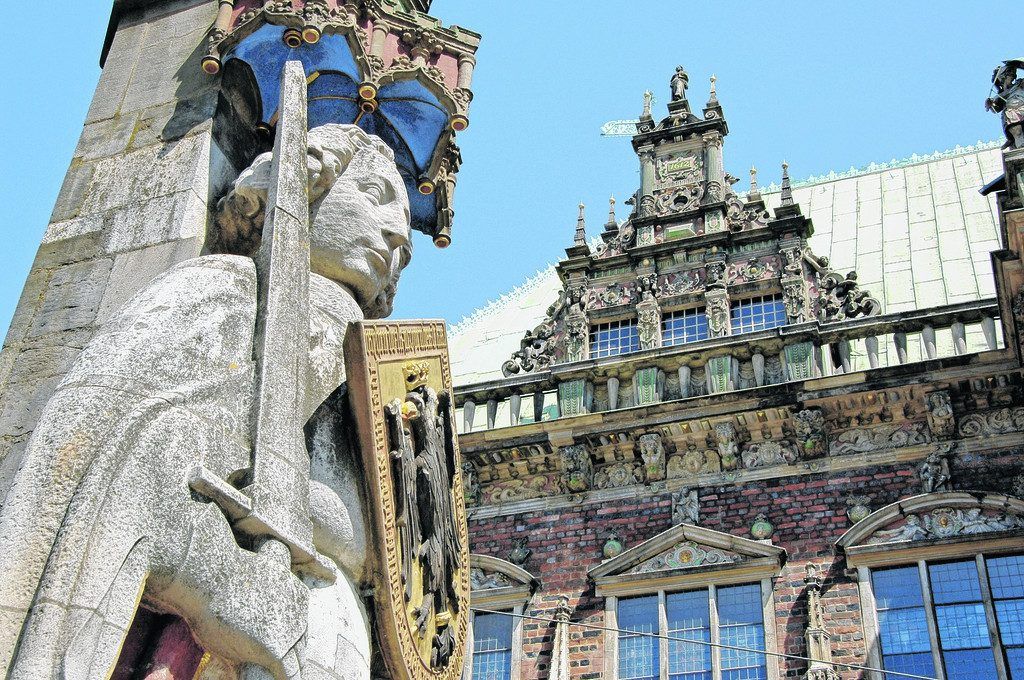 Rathaus Bremen und Roland