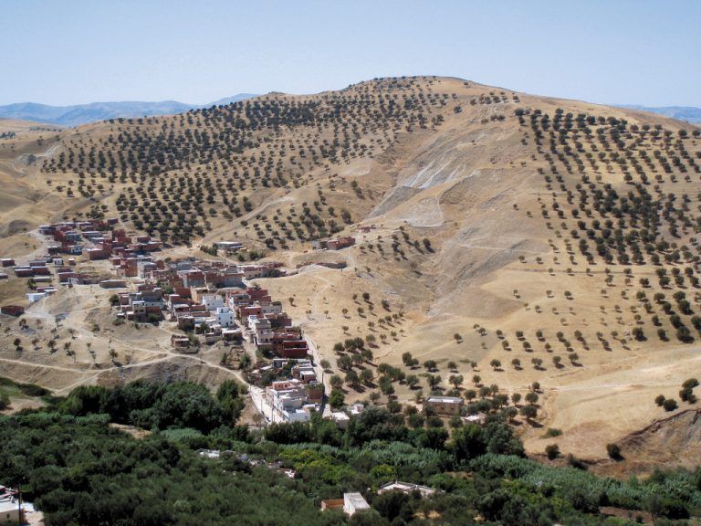 Das Rifgebirge bildet den afrikanischen Vorsprung zur Straße von Gibraltar. Foto: thomas summer
