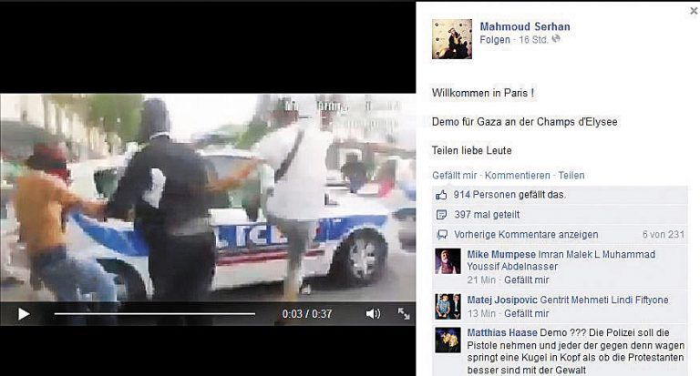 Das Video hat Besli von einem gewissen Mahmoud Serhan übernommen. Es wird heiß diskutiert.