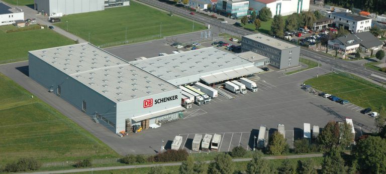 DB Schenker in Vorarlberg: Die Niederlassung bietet derzeit noch genug Platz. Foto: DBS