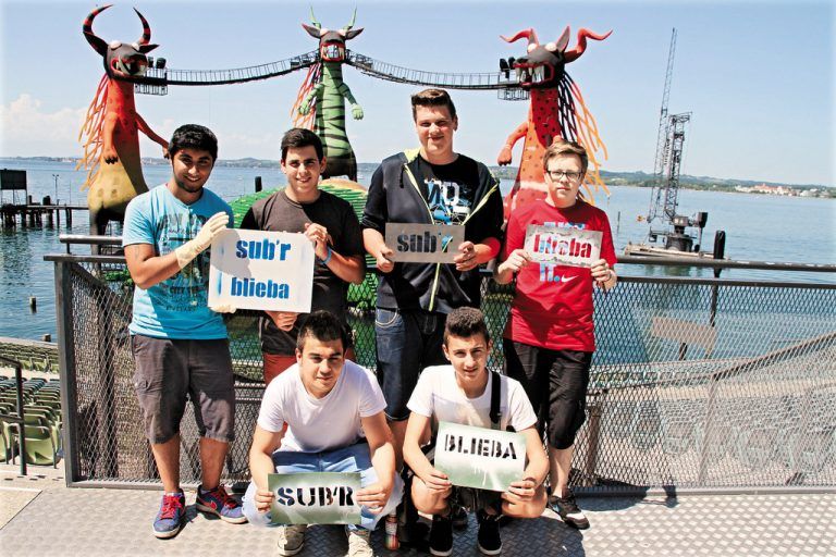 Den Film über die ganze Aktion kann man entweder auf www.youtube.com („Bregenz soll sub’r blieba“) oder auf der Facebookseite „Landeshauptstadt Bregenz“ bewundern.