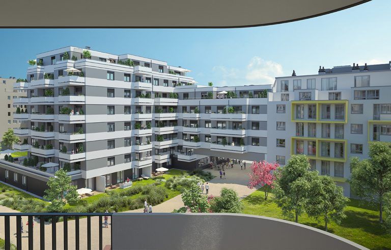 Der Bauteil des Projekts