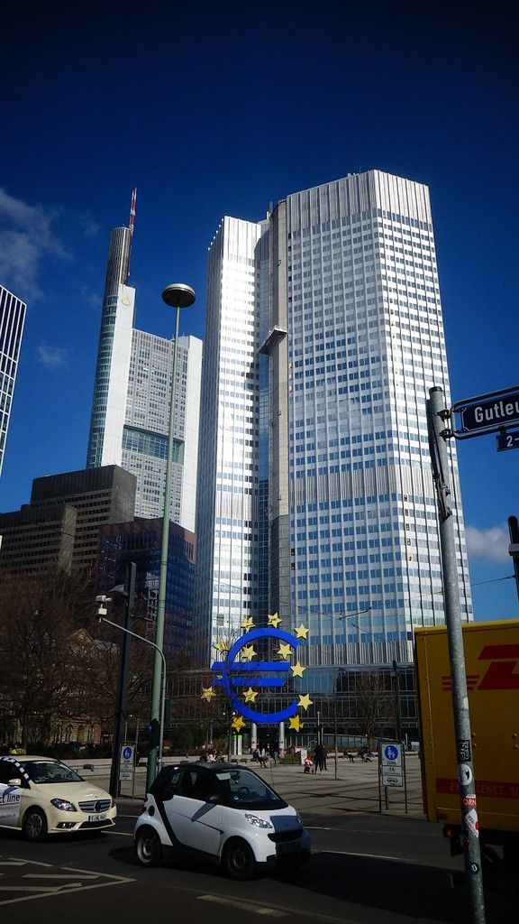 Im 38. Stock des Eurotowers befindet sich die Energiezentrale.