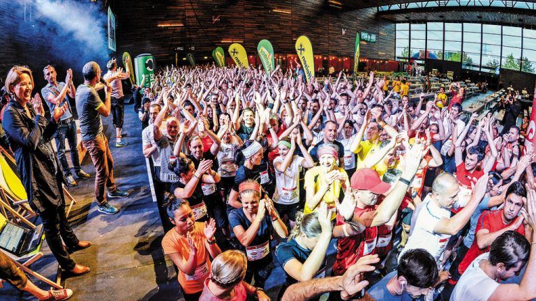 Der Firmenlauf in Dornbirn ist ideal zum Netzwerken und freut sich jährlich über steigende Teilnehmerzahlen. Foto: Lerch