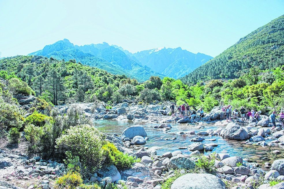 Entlang des Fango wandern