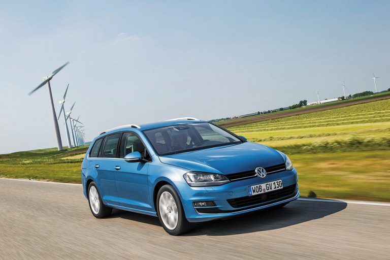 Der Kompakt-Liebling der Österreicher, der VW Golf, kann auch als Variant sparsamen Erdgas-Antrieb anbieten.