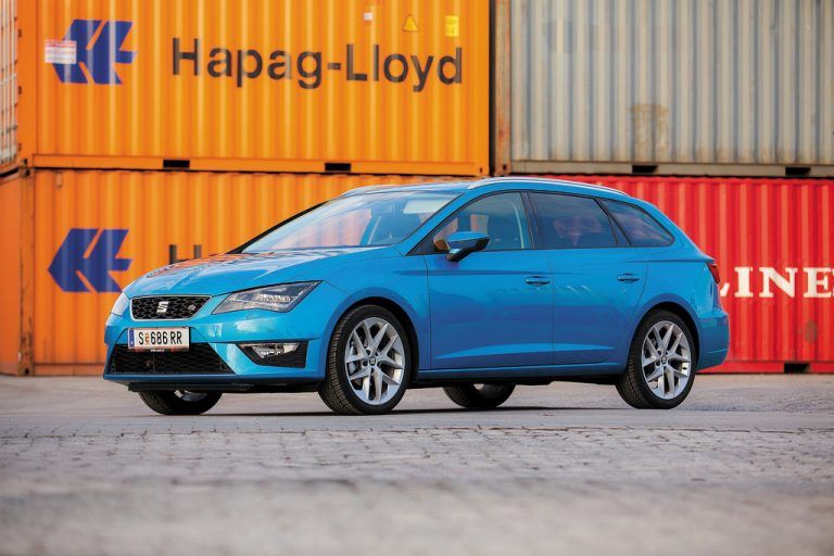 Der Seat Leon ST ist einer der attraktivsten Vertreter im Kompakt-Kombi-Segment. Er ist praktisch und sieht gut aus. Fotos: VN/Steurer