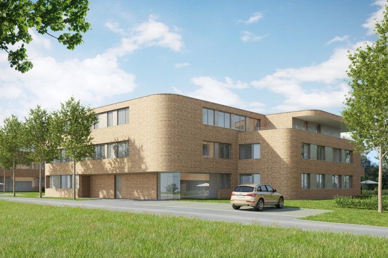 Der Spatenstich für die Wohnanlage Zieglergasse ist erfolgt. Nun kann mit dem Bau der 41 Wohnungen im Hatlerdorf begonnen werden.