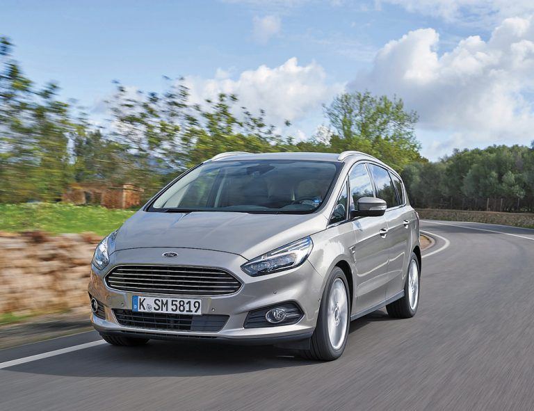 Der sportlich angelegte Ford S-Max steht jetzt auf der Basis des aktuellen Mondeo. Fotos: Werk