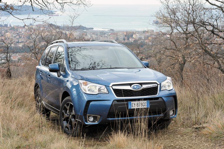 Der Subaru Forester kann jetzt auch automatisch dieseln. Fotos: werk
