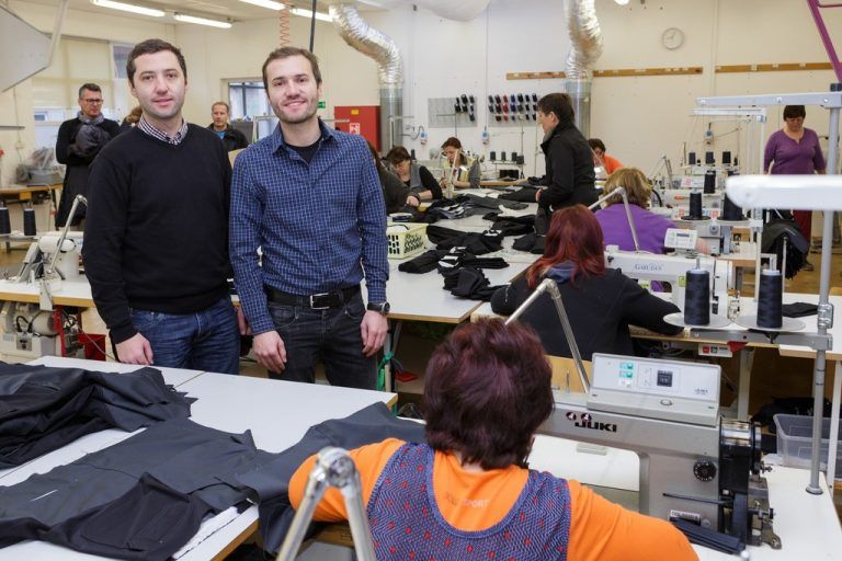 Die beiden Geschäftsführer Richard und Robert Waibel. Foto: Waibel