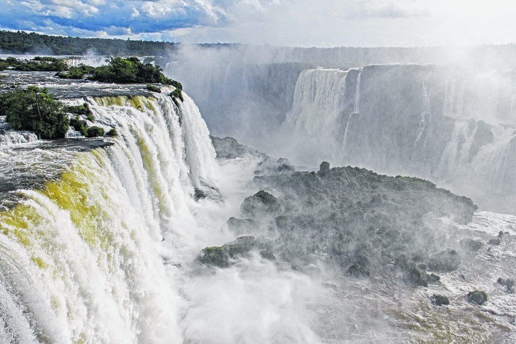 Das UNESCO-Welterbe Iguazú-Wasserfälle