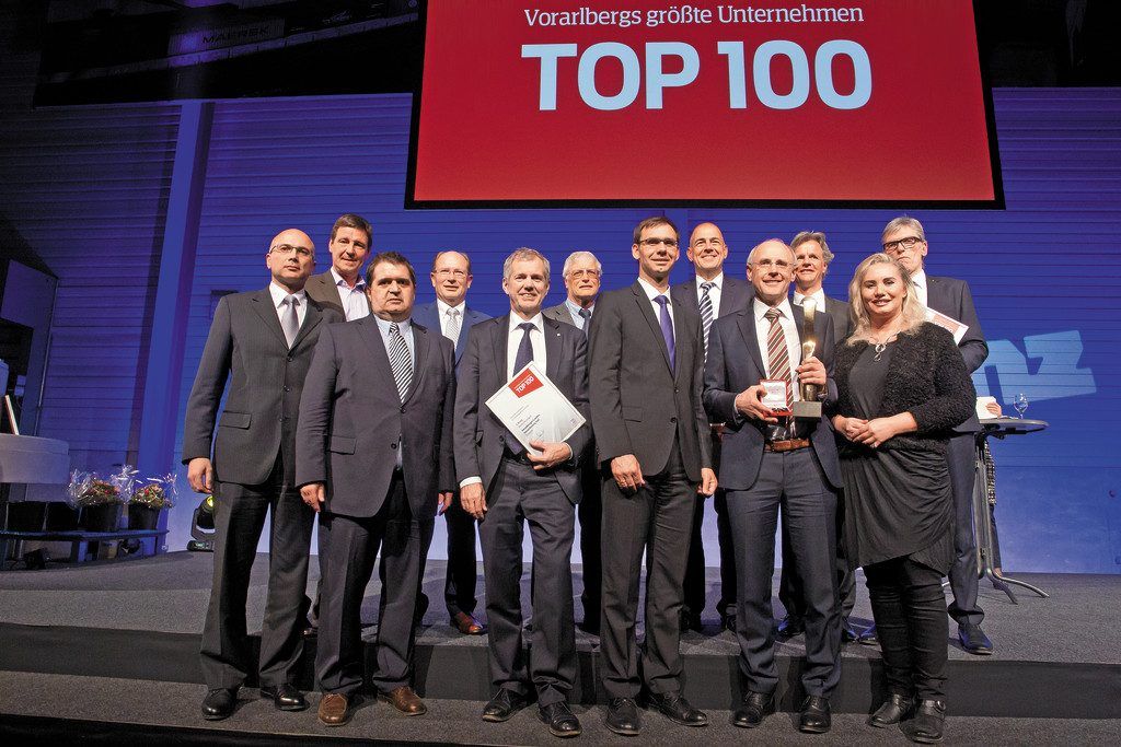 Top-100-Unternehmen im Scheinwerferlicht