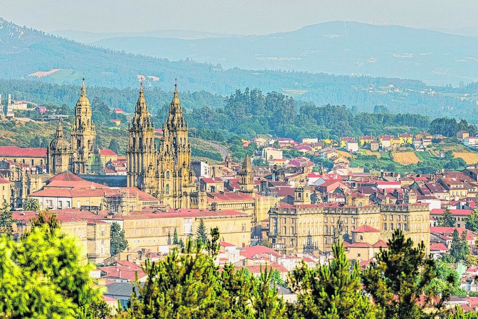 Das Ende des Weges in Santiago de Compostela